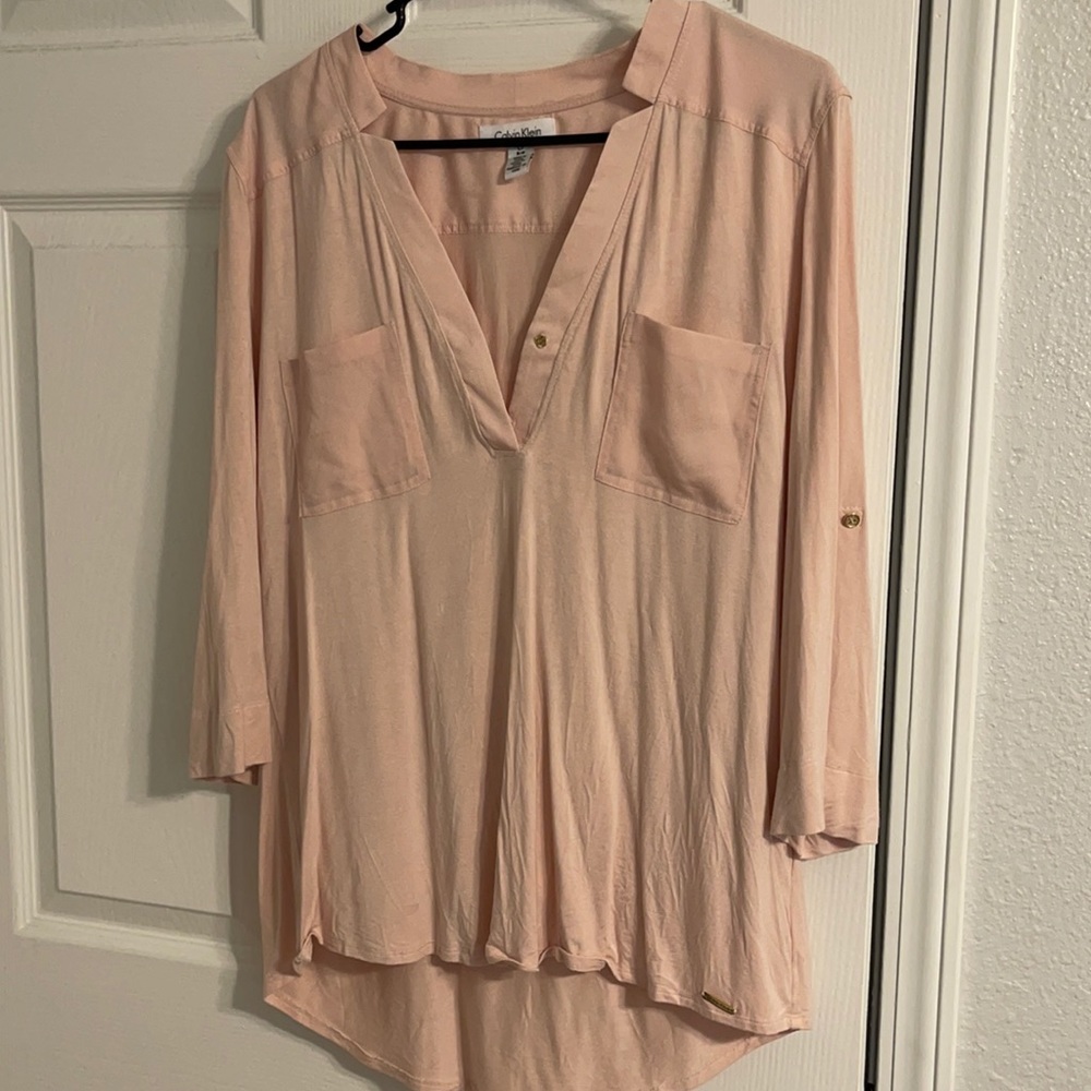 Cal win Klein casual top